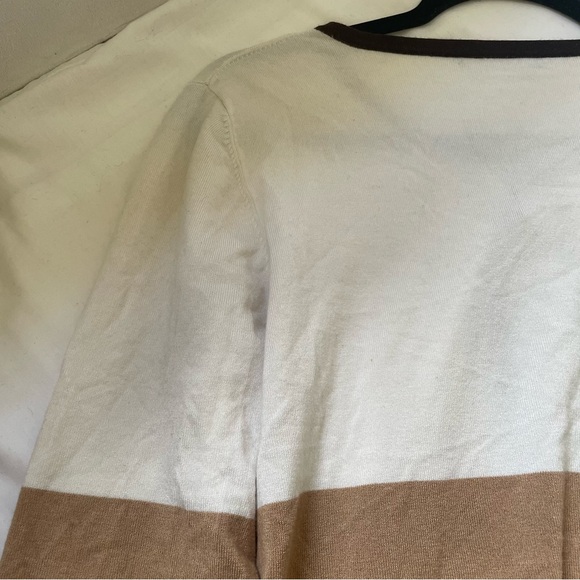 Cable & Gauge color block button down cardigan sweater - Picture 11 of 12